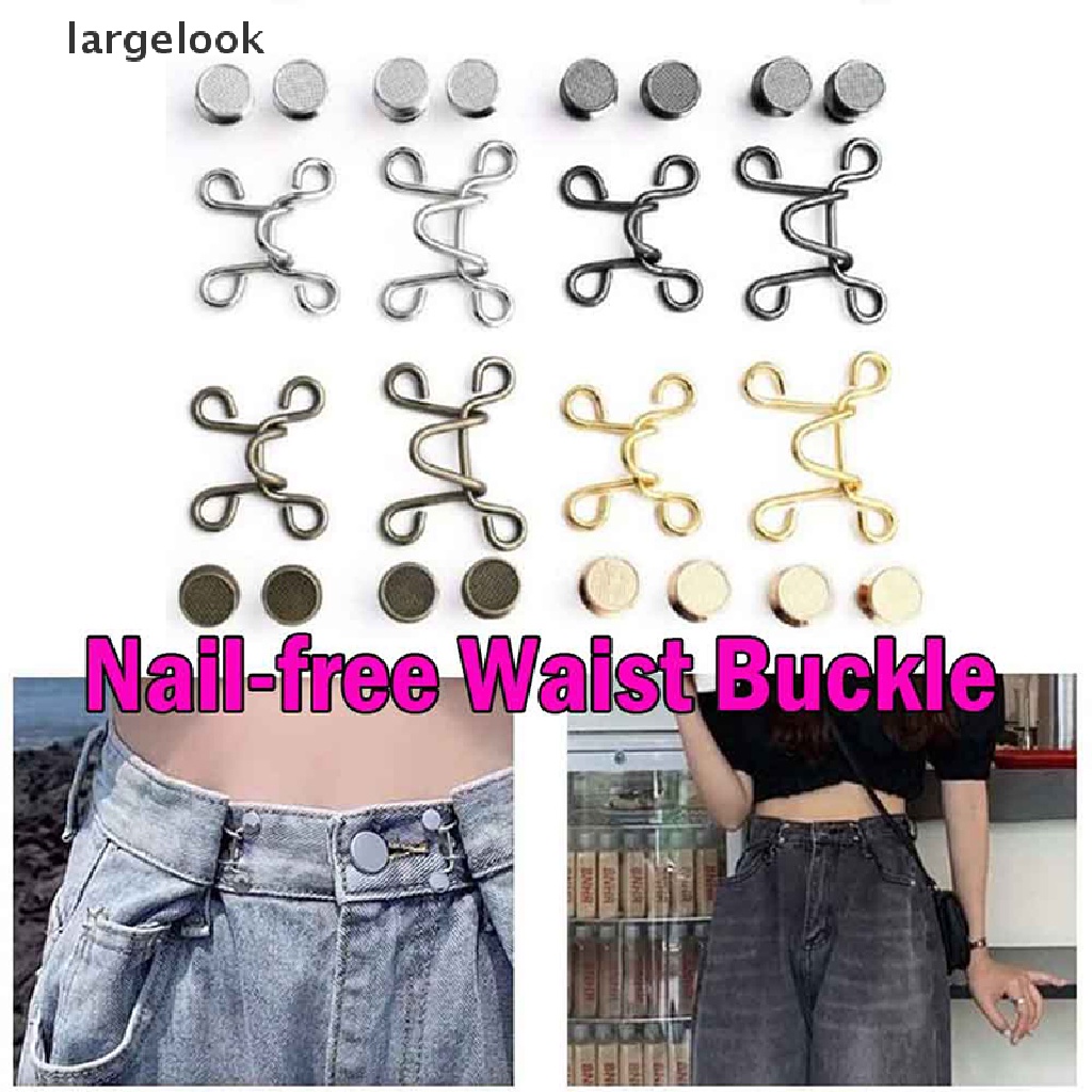 Khóa Thắt Lưng Không Cần Đóng Đinh 27 / 32MM Tùy Chỉnh Tiện Dụng ♨Nóng Bỏng