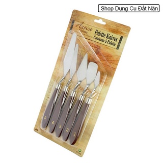 Bộ 5 dụng cụ điêu khắc đất sét, đất nặn, bay điêu khắc size nhỏ