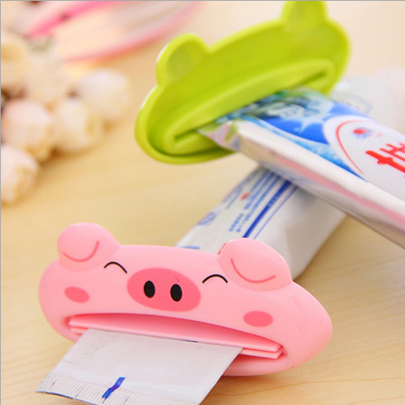 Dụng Cụ Nặn Kem Đánh Răng Bằng Nhựa Họa Tiết Hoạt Hình