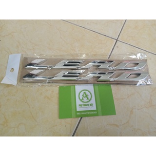 Bộ tem nổi dán xe Lead 2009 - 2012 (giá 1 cặp) màu Bạc