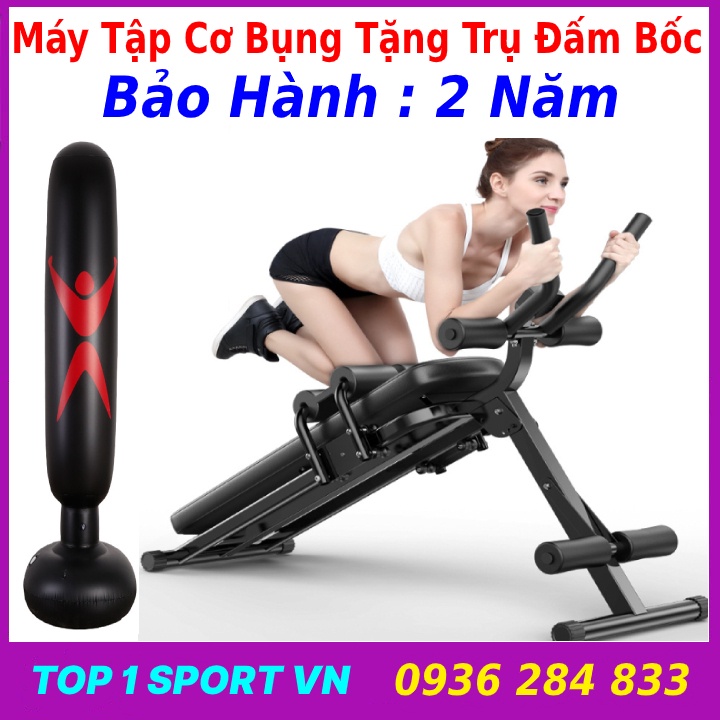 Máy tập cơ bụng, lưng, tay, ngực, eo, hông body Elip AB Gym chính hãng - Tặng kèm Hút chân không tập bụng