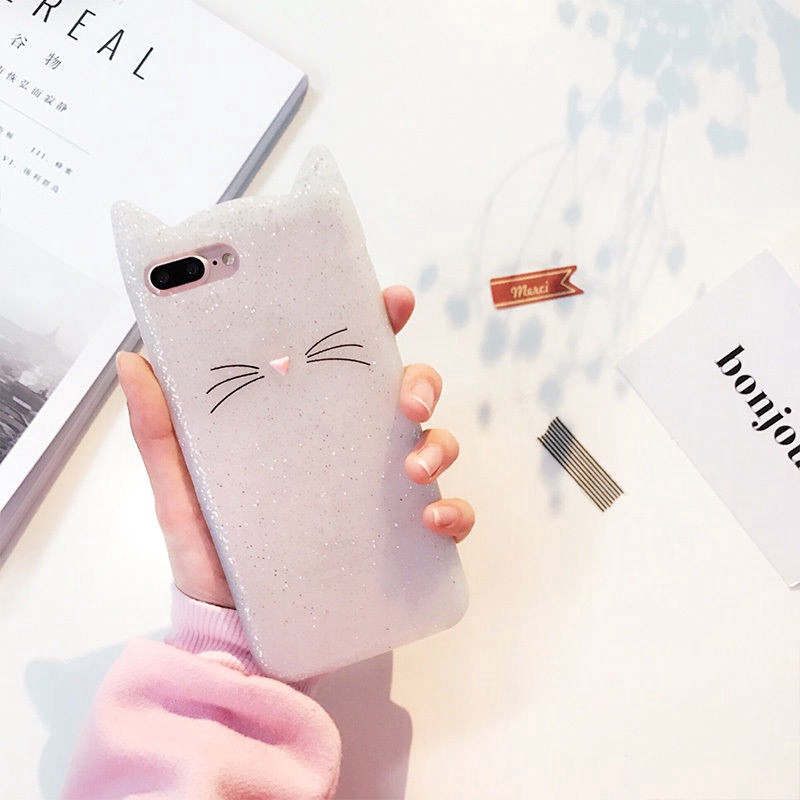 Ốp silicon mềm mại cho iPhoneX 6 6S 7 8 Plus HOT 3D | BigBuy360 - bigbuy360.vn