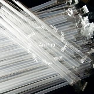 0.5kg Ống Hút Nhọn Phi 6 Phi 8 Bọc Màng OPP