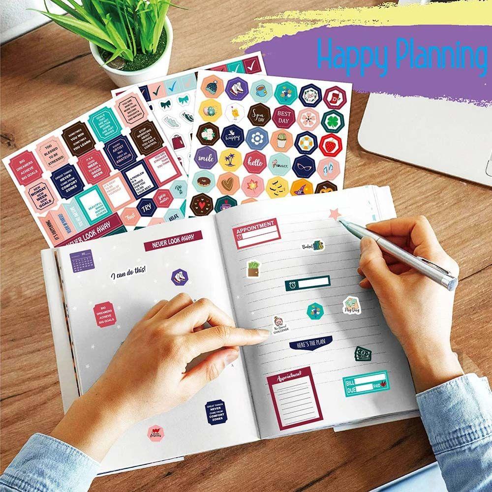 PEWANY Sticker Dán Trang Trí Sổ Tay Tập Thể Hình