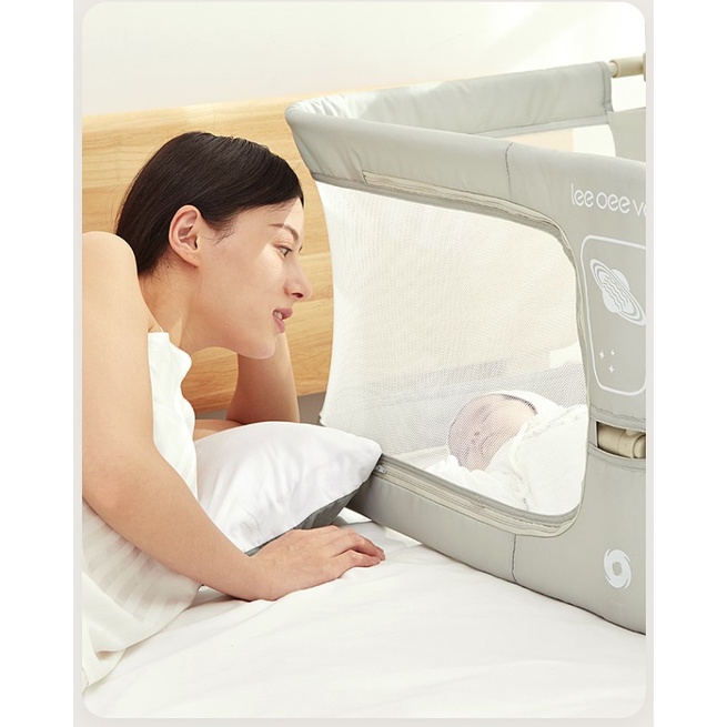 Giường kiểu quây / quây giường cho bé