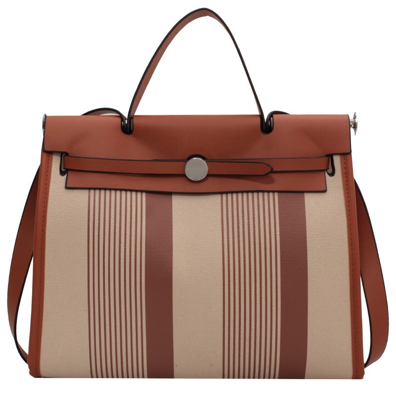 Túi đeo vai/ xách tay IELGY kẻ sọc phong cách phương tây thời trang dễ phối đồ cho nữ