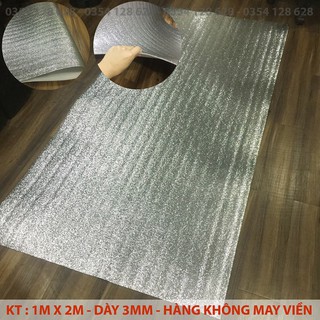[ DÀY 3MM ] Thảm du lịch dã ngoại chống thấm - chiếu ngủ văn phòng KT : 1m x 2m