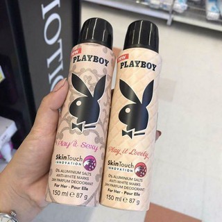 XỊT THƠM PLAYBOY NỮ 150ML.