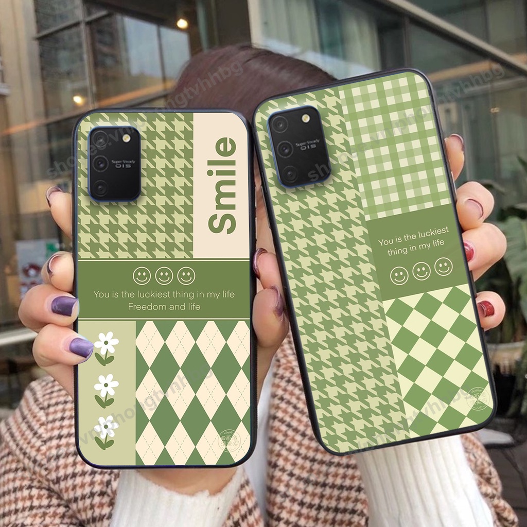 Ốp lưng Samsung S10 Lite / NOTE 10 LITE in mẫu gấu bo viền , smile mặt cười cực cute đẹp