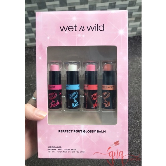 Set son dưỡng bóng Wet N Wild