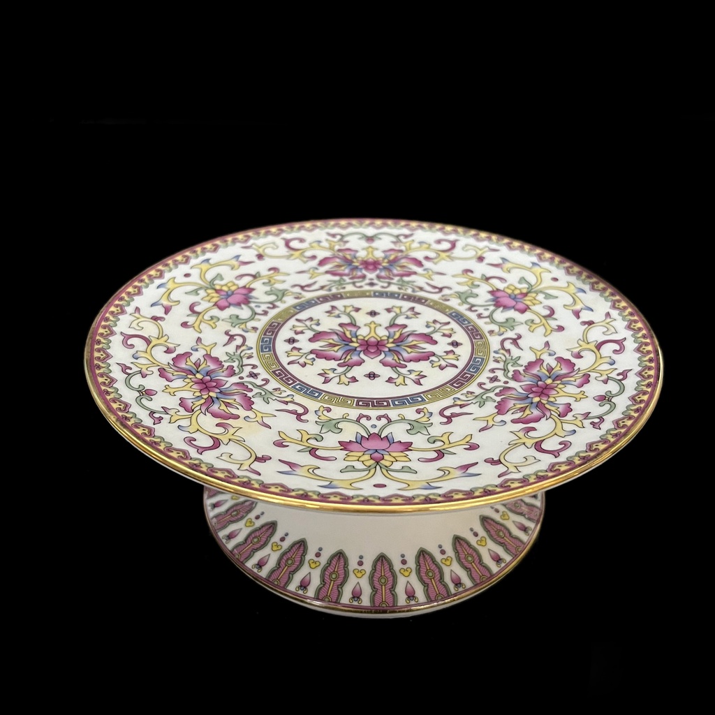 Bộ Thờ Cúng Lư , Bình , Dĩa , Án Bi Hoạ Tiết  Mới Trắng , Vàng Bằng Sứ Cao Cấp - Phật Giáo Tuệ Quang