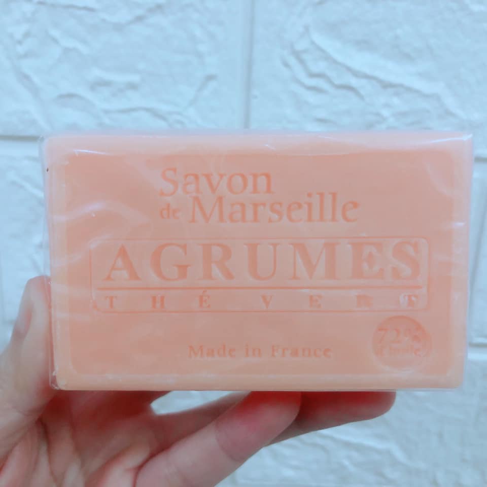 Xà bông hữu cơ thủ công Pháp SAVON DE MARSEILLE 100g