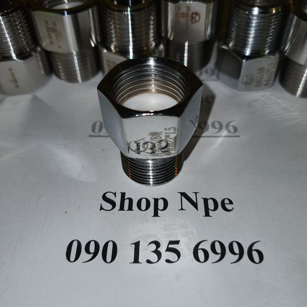 Đầu nối ren G5/8, W21.8, Ren bình chữa cháy, CGA320, W21.8L