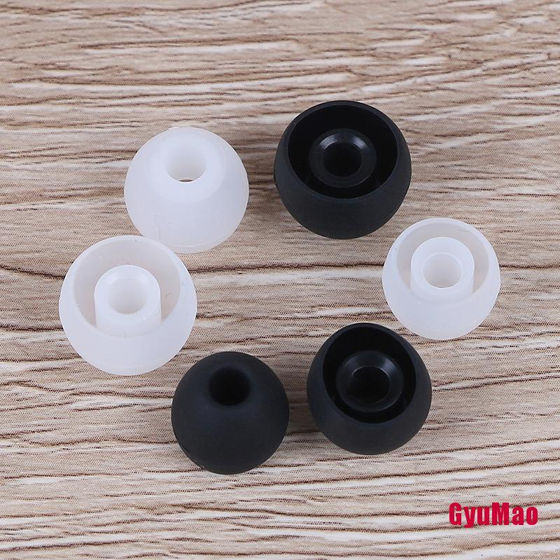 [rx1GUMO] 2 Cặp Nút Tai Nghe Nhét Tai Bằng Cao Su silicone Hd Thông Dụng 2*(S+M+L)