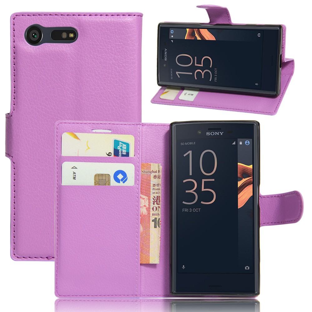 Ốp Lưng Da PU Bảo Vệ Điện Thoại Cho Sony Xperia X Compact