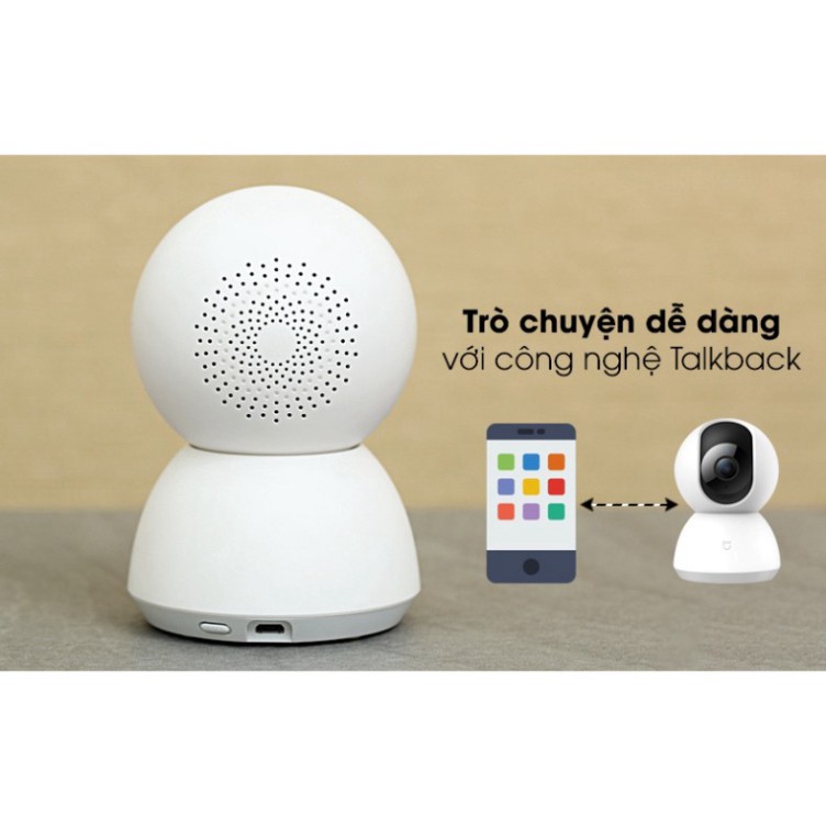 NGÀY SALE Camera Xiaomi Mi Home Security 360° 1080p - Hàng chính hãng Digiworld phân phối $$$