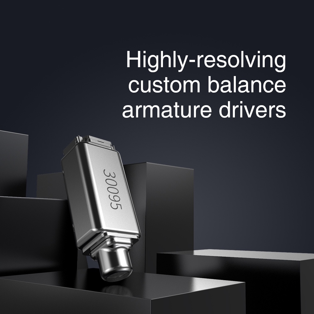 Tai Nghe Nhét Tai FAAEAL TRN ST1 1DD + 1BA Hybrid Technology IEM HIFI DJ Có Thể Tháo Rời Dây Cáp Kim Loại