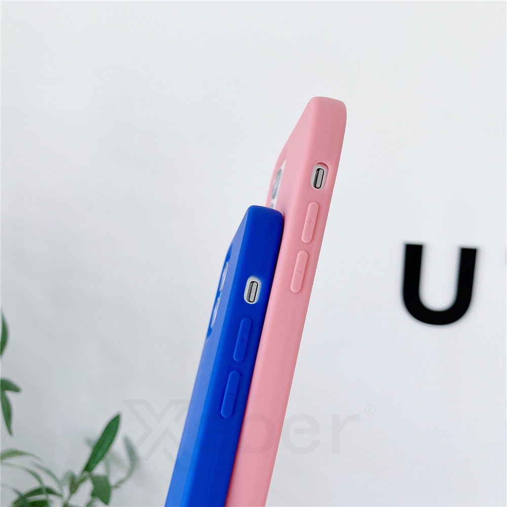 Ốp Điện Thoại Silicon Mềm Có Dây Đeo Cổ Cho iPhone 14 13 11 12 Pro Max
