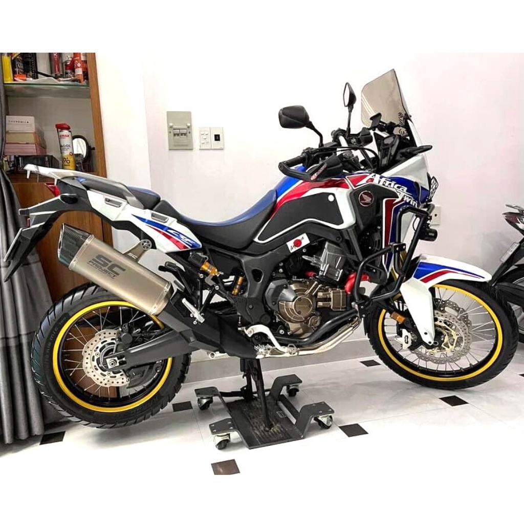 Ben nâng xe máy moto di chuyển chân chống đứng của Mbiker Mb105 - Hàng Chính Hãng