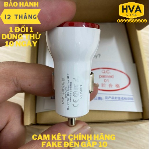 Sạc ô tô Anker 2 cổng 12w hàng chính hãng - [PowerDrive Lite 2, 12w] - A2308 - Bảo hành 12 tháng