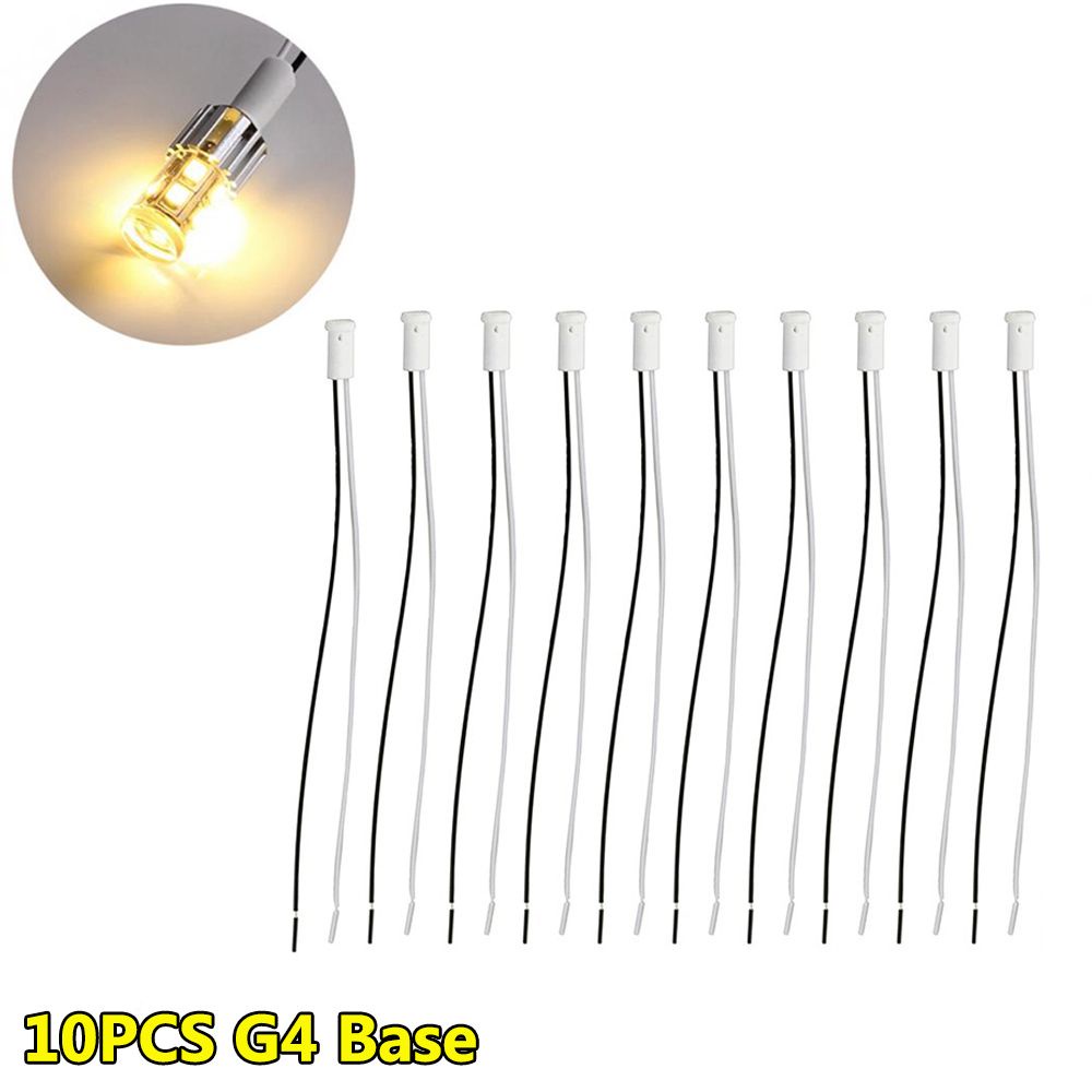 Set 10 Đuôi Đèn Led Dài 10cm 2a G4 Nhiều Màu Sắc