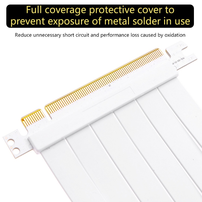 Card đồ họa PCI Express 16x PCI-E X16 mở rộng tốc độ cao màu trắng cho GTX RX | BigBuy360 - bigbuy360.vn