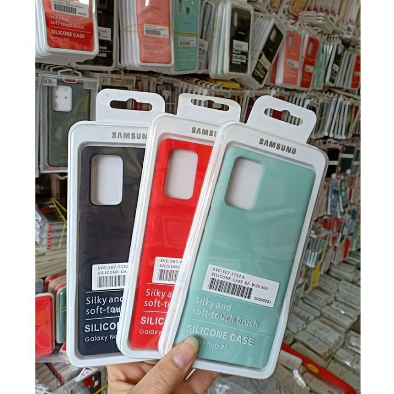 Ốp lưng silicone chống bám bẩn cho Samsung Galaxy Note 20 Ultra