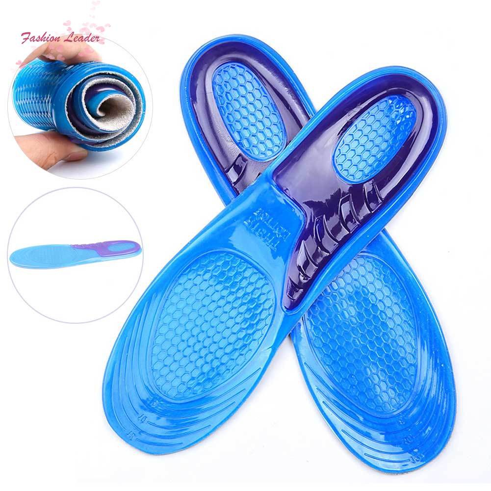 Đế lót giày thể thao bằng silicon bảo vệ chân tiện dụng cho unisex