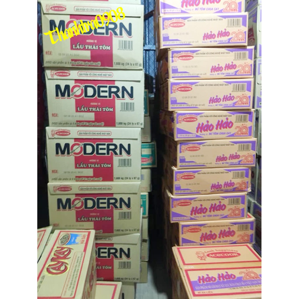 Mì ly Modern lẩu Thái tôm,24 ly