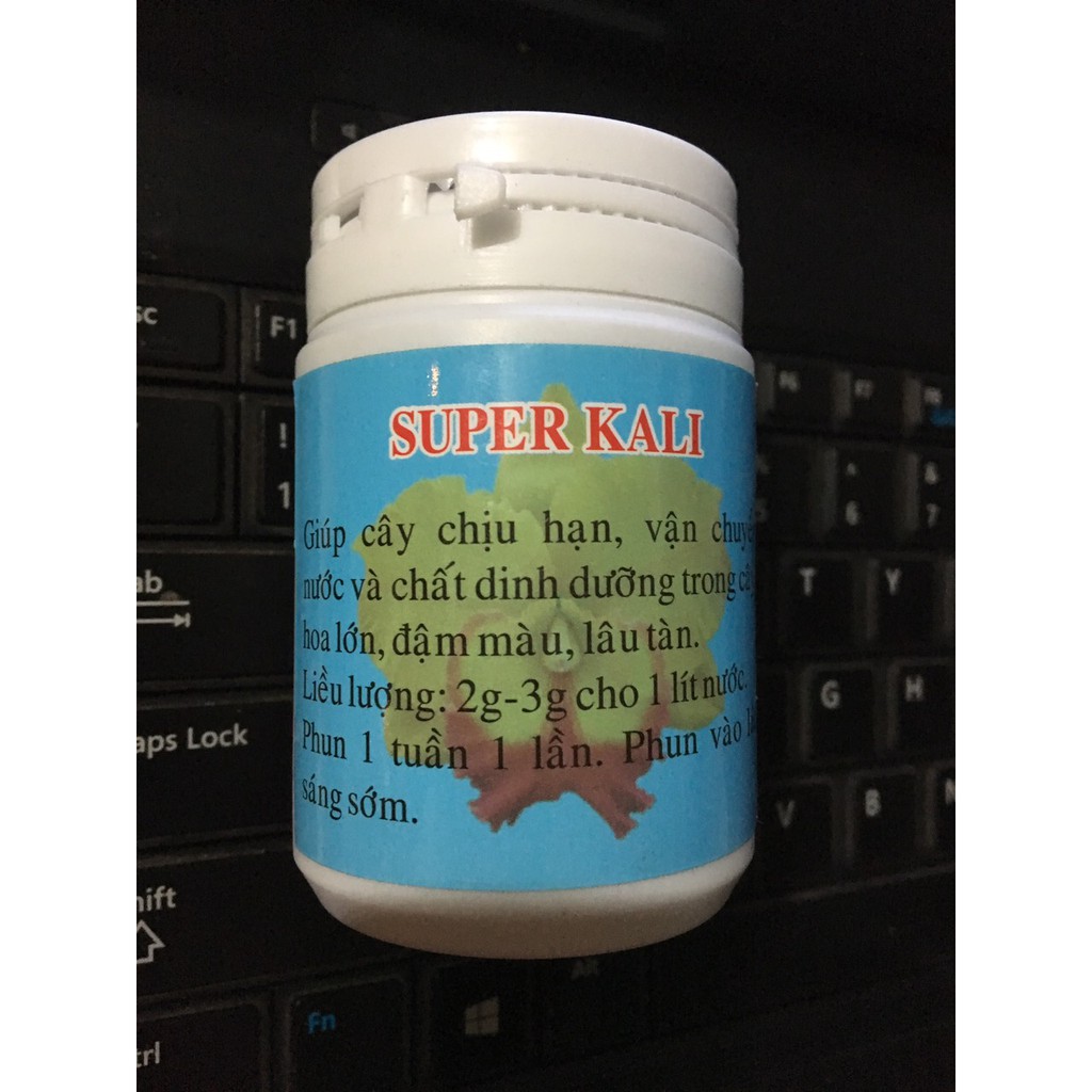 Phân bón Super Kali TÁM NGỌC lọ 100g