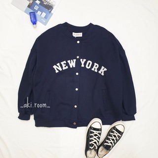 Áo nỉ bomber New York