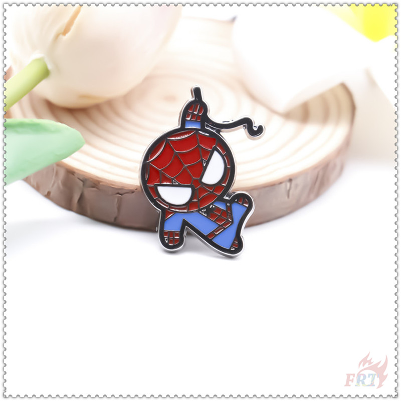 1 Huy hiệu cài áo họa tiết siêu anh hùng dễ thương