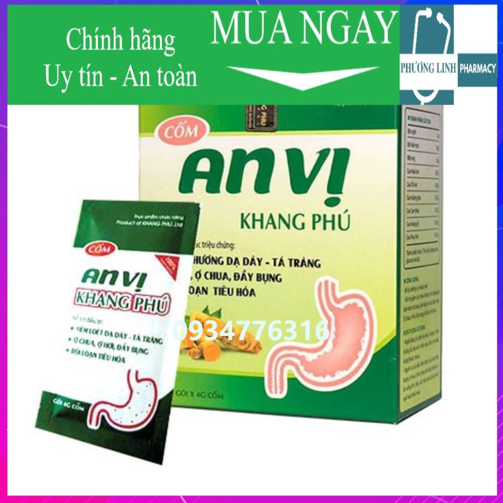 ✅ An Vị Khang Phú - Hỗ trợ làm giảm tổn thương dạ dày, tá tràng, giảm các triệu chứng như ợ hơi, ợ chua, đầy bụng