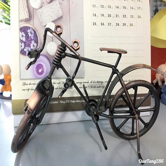 [Free ship] Quà tặng - Quà lưu niệm - Xe đạp cổ mô hình bằng sắt
