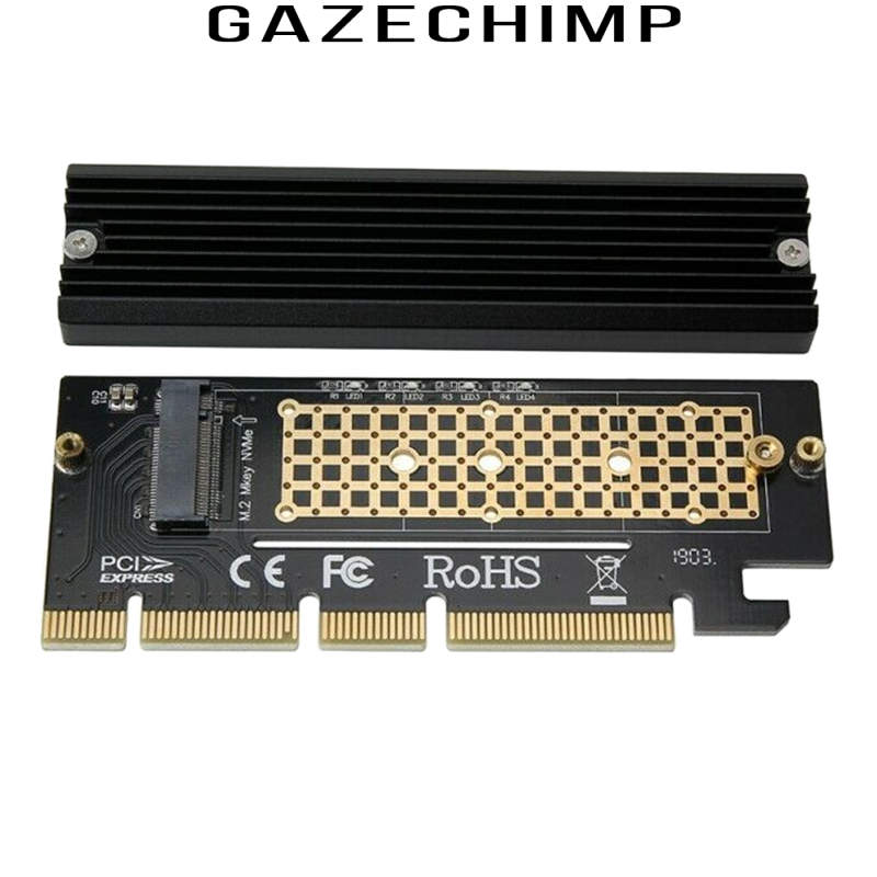 Bộ Chuyển Đổi Pci Express 2280 Size M.2 Nvme Ssd Sang Pcie Express 3.0 X4 X8 X16