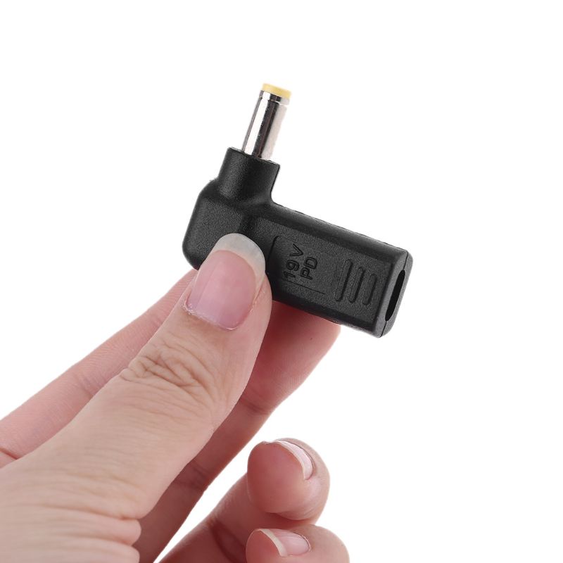 Đầu Nối Chuyển Đổi Nguồn Điện DC Female Sang 5.5x2.5mm Cho Laptop