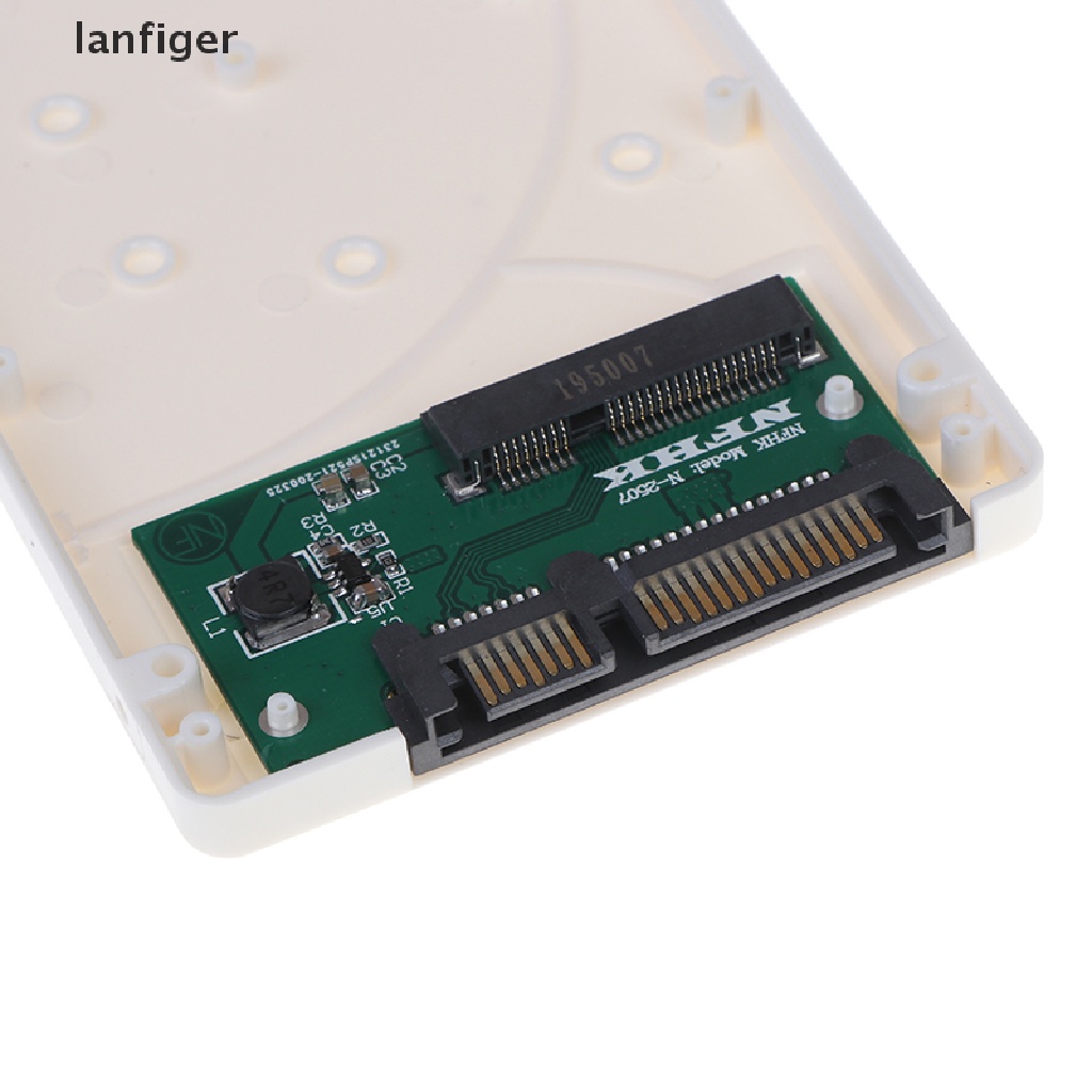 Card Chuyển Đổi Mini Pci-E ssd Sang sata3 2.5 inch Kèm Hộp Đựng