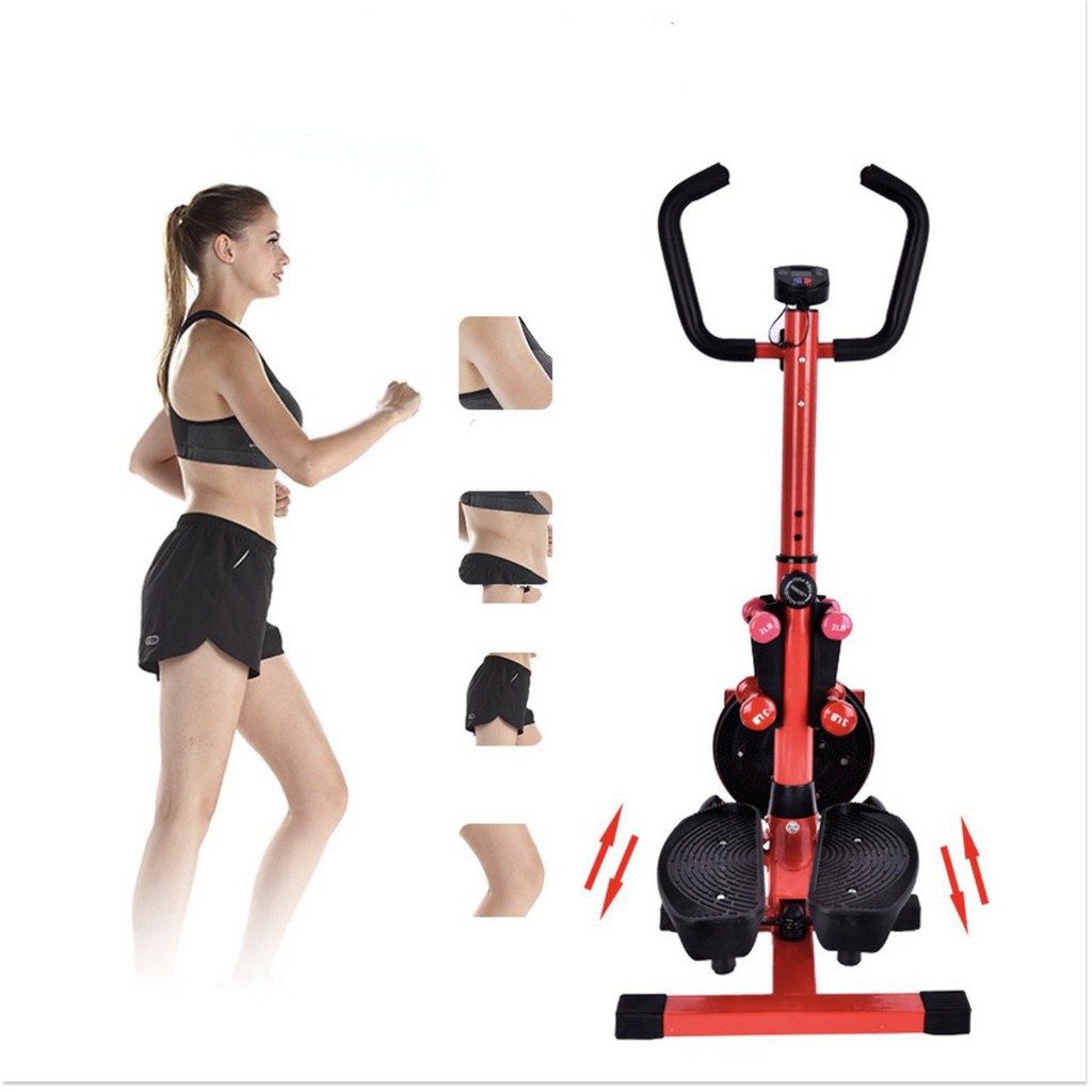 MÁY TẬP GYM TAY CHÂN ĐÙI KẾT HỢP NHIỀU ĐỘNG TÁC PHỐI HỢP TẠI NHÀ KUSIDI (Đỏ Đen)