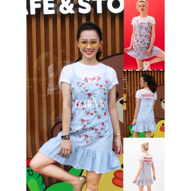 Váy Bershka 2 Dây ( Authentic ôm sale ) 