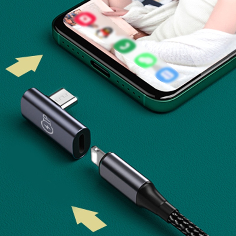 Cáp Sạc Chuyển Đổi Cổng type c 8pin Sang Cổng usb c Cho Điện Thoại / Máy Tính Bảng / Máy Tính Bảng / Máy Tính Bảng / Điện Thoại Di Động