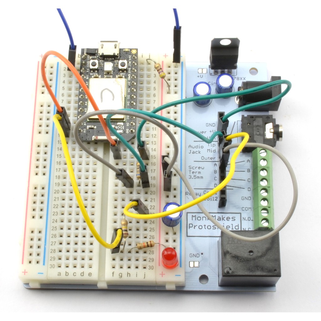 Board Test Cắm Linh Kiện MB-102 165x55x10mm - 830 Lỗ