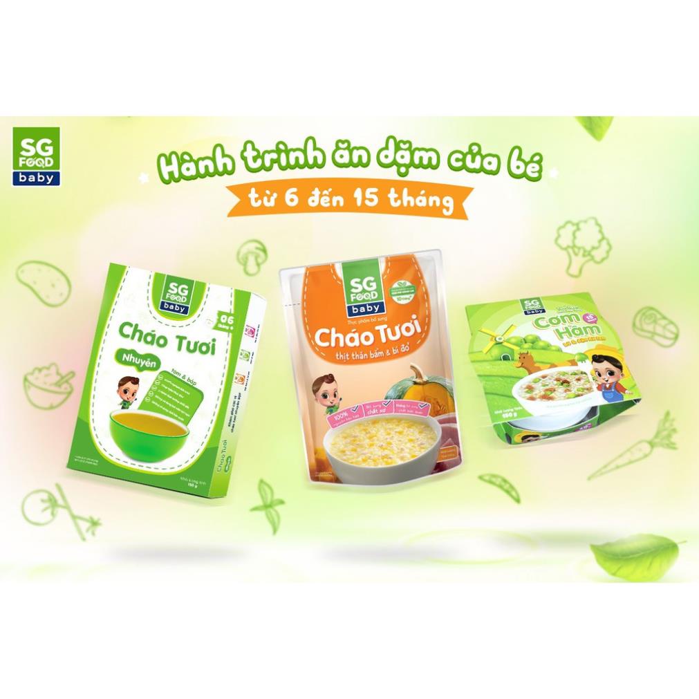 Cháo tươi cho bé Sài Gòn Food