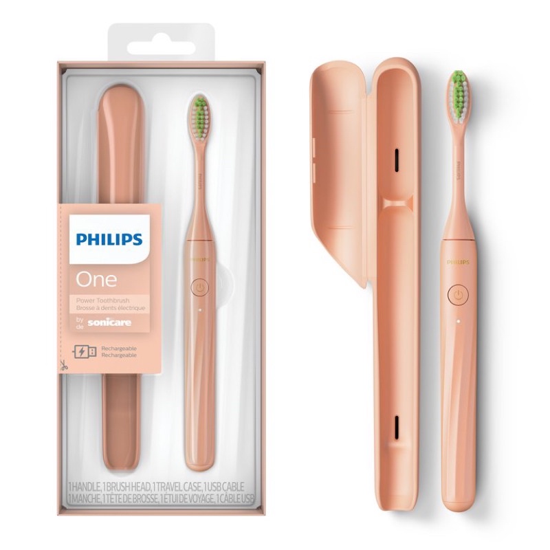 [BILL MỸ] BÀN CHẢI ĐIỆN PHILIPS ONE BY SONICARE RECHARGEABLE TOOTHBRUSH