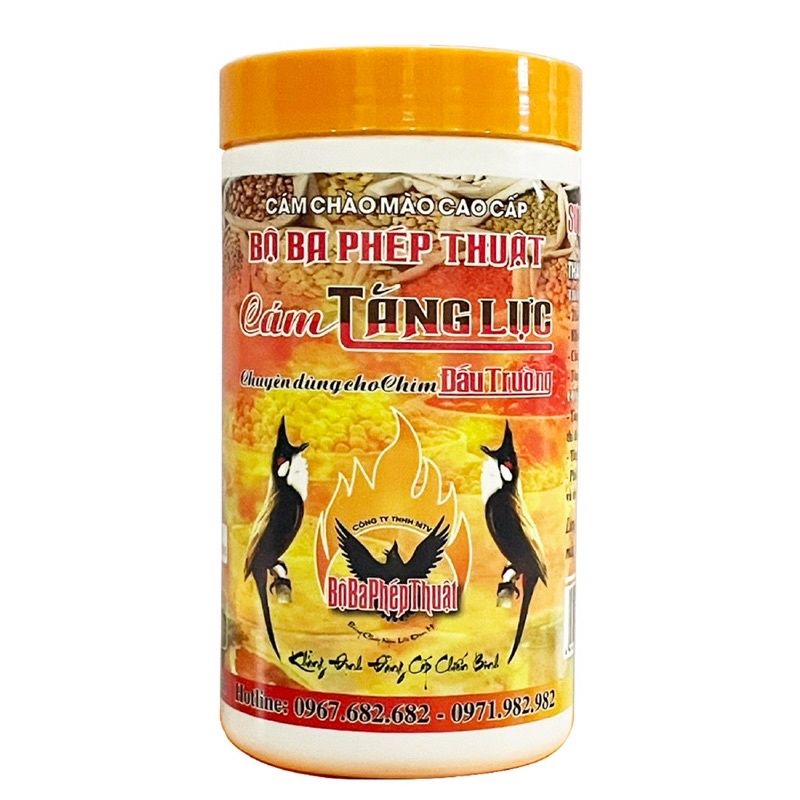 Cám Tăng Lực Bộ Ba Phép Thuật - Chuyên Dành Cho Chim Đấu trường