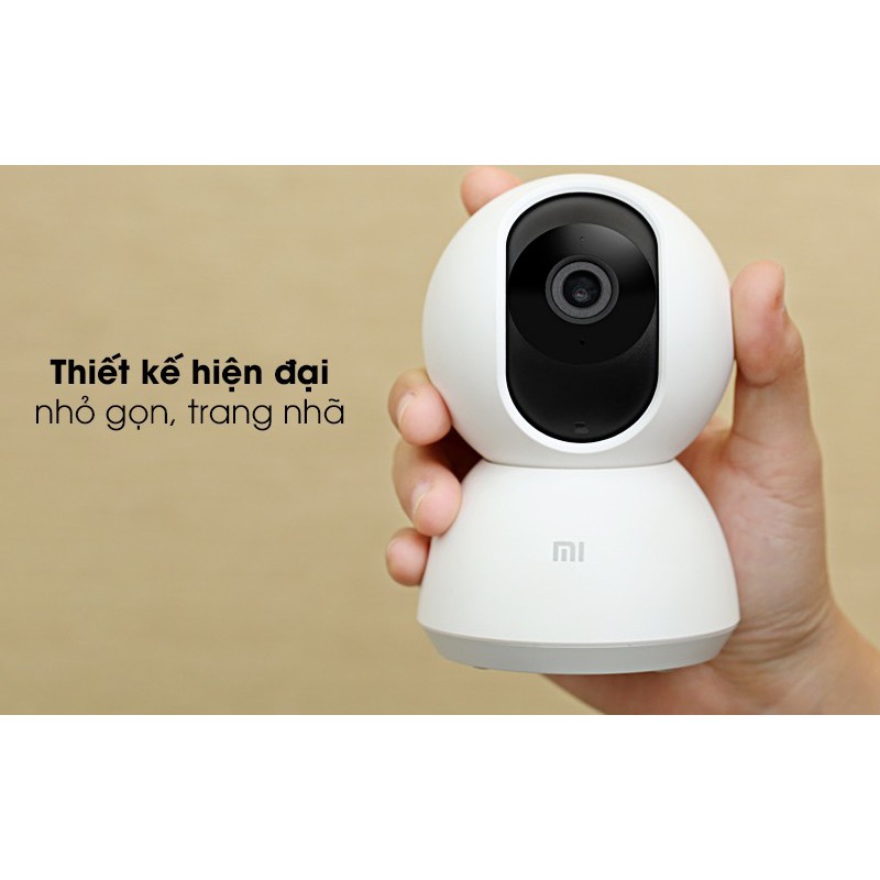 Camera wifi ip Xiaomi Mijia FULL HD 1080P đàm thoại 2 chiều xoay 360 độ - TẶNG THẺ NHỚ 64GB - vienthonghn