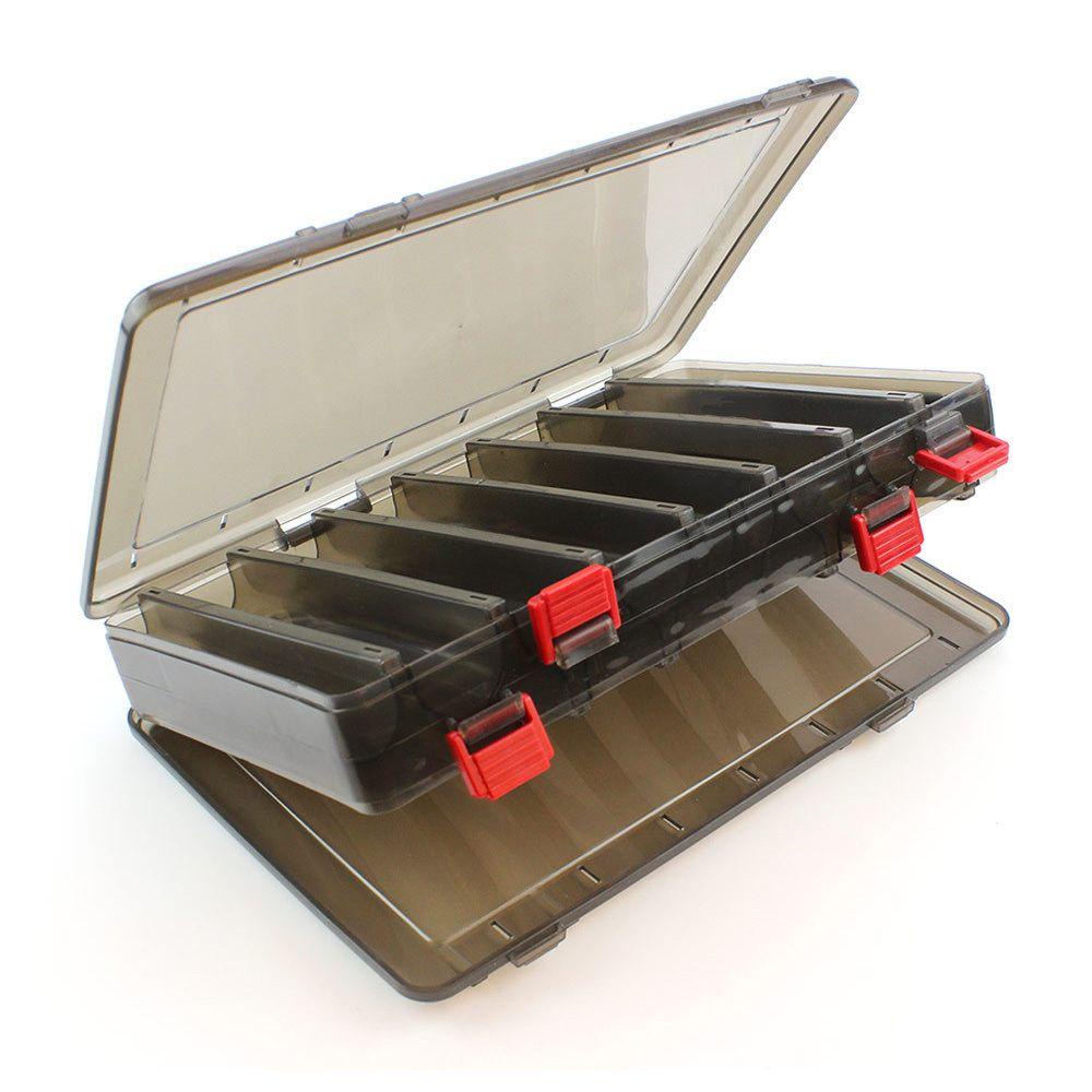 MUVAKO Hộp Đựng Mồi Câu Cá Tôm Bằng Nhựa Màu Sắc Hình Vuông