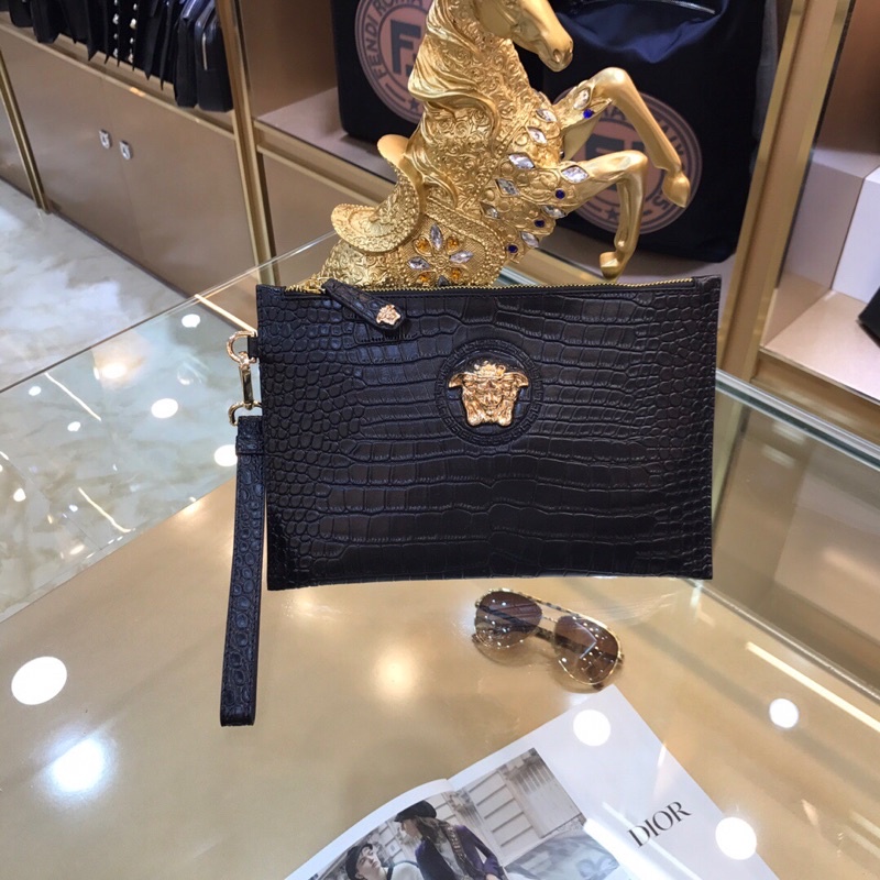 Ví cầm tay Versace- cao cấp Au nhập khẩu new fullbox