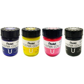 Màu Nước Pentel Dạng Lọ Thuỷ Tinh 12 Màu