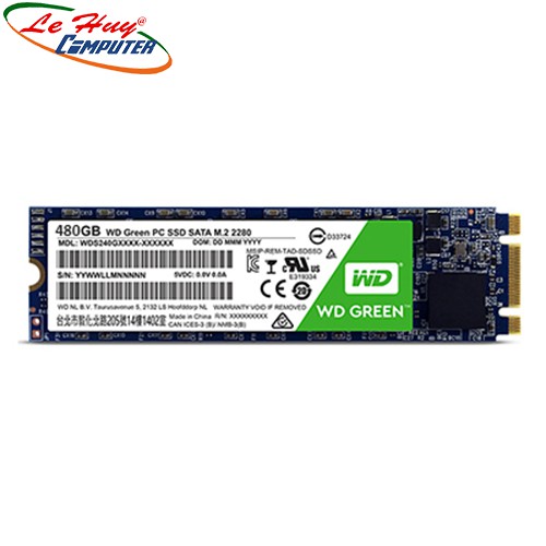 Ổ cứng SSD Western Digital Green 480GB WDS480G2G0B