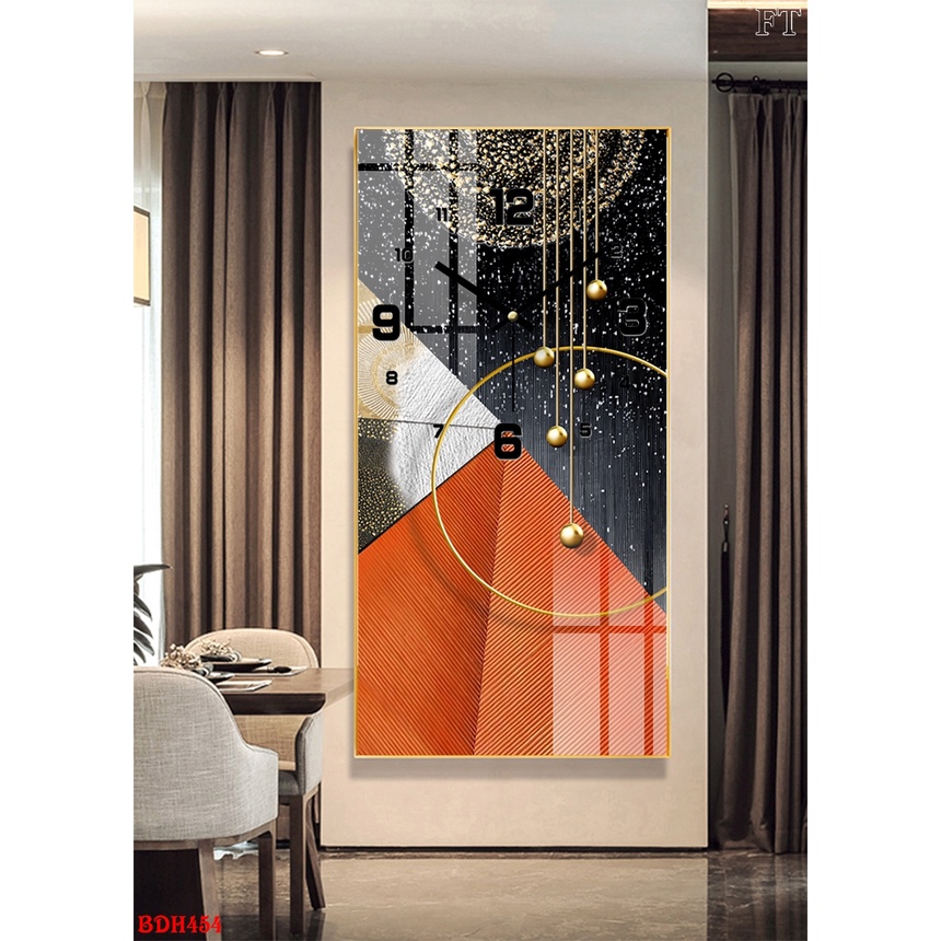 Tranh Đồng Hồ Tráng Gương Cao Cấp SGP21322-15